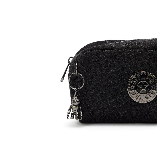 KIPLING Medium pouch Female Going Out Black Gleam I6098-3FP