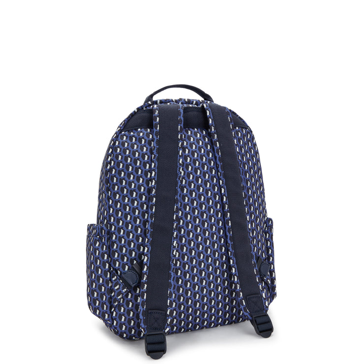 KIPLING Large Backpack Female 3D K Blue Seoul I6269-4JS