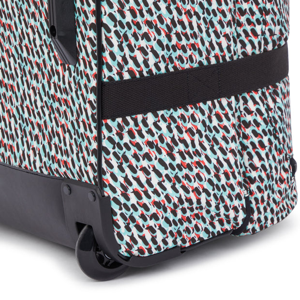 Kipling Edium Wheeled Suitcase With Adjustable Straps Female Abstract Print Aviana M  -  I6311-GN6