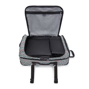 Kipling Edium Wheeled Suitcase With Adjustable Straps Female Abstract Print Aviana M  -  I6311-GN6