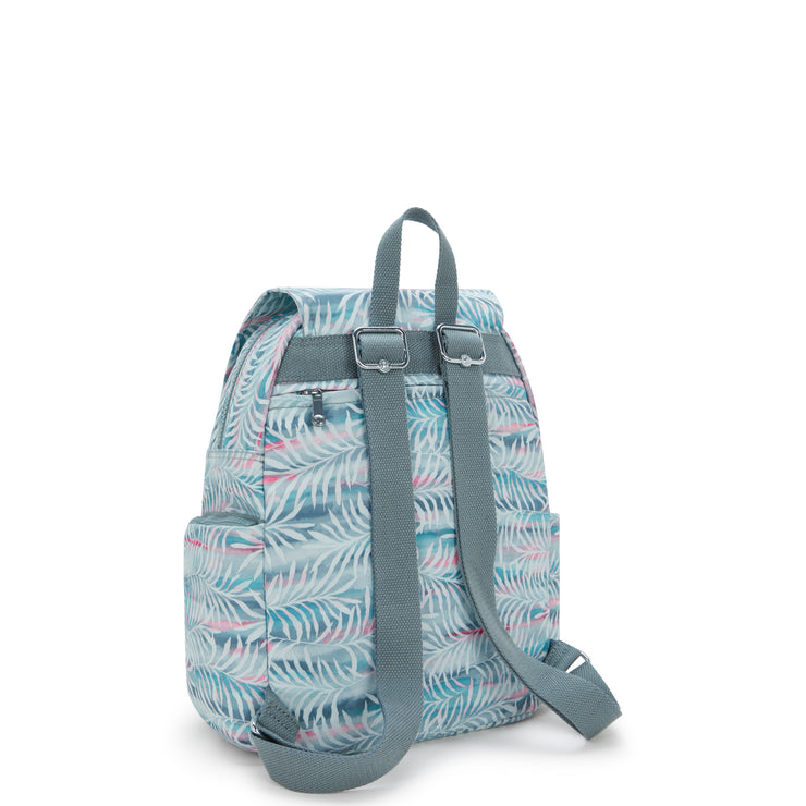 KIPLING Small backpack Female Palmtree Leaves City Zip S I6345-3QN