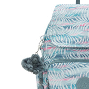 KIPLING Small backpack Female Palmtree Leaves City Zip S I6345-3QN