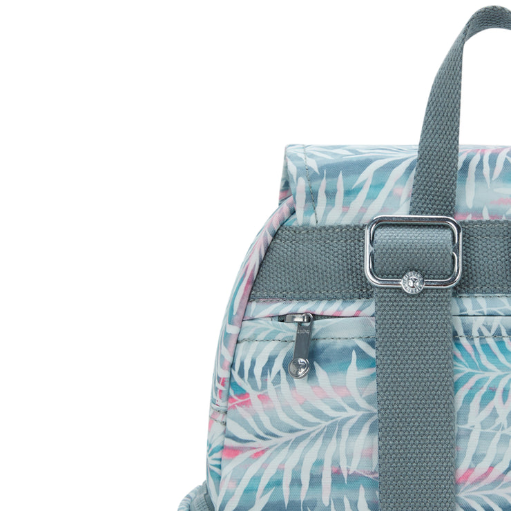 KIPLING Small backpack Female Palmtree Leaves City Zip S I6345-3QN