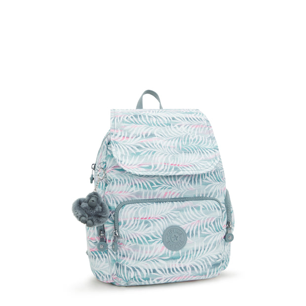 KIPLING Small backpack Female Palmtree Leaves City Zip S I6345-3QN