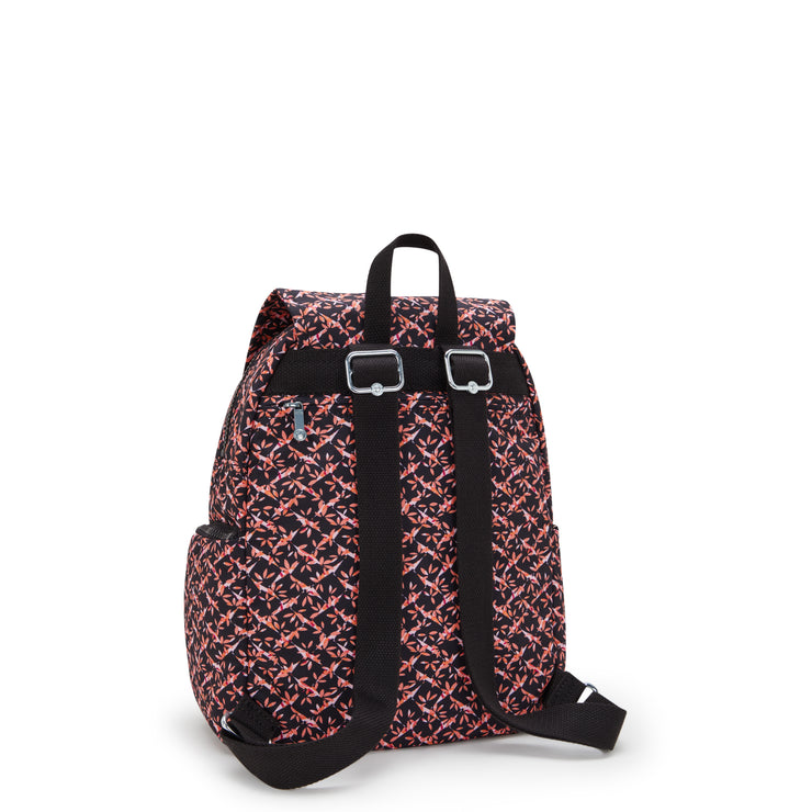 KIPLING Small backpack Female Dancing Bouquet City Zip S I6345-46X