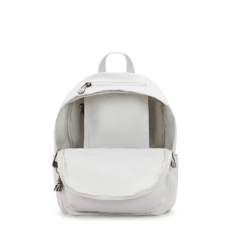 KIPLING Medium Backpack Female Silver Night Delia I6371-8EL