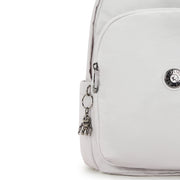 KIPLING Medium Backpack Female Silver Night Delia I6371-8EL