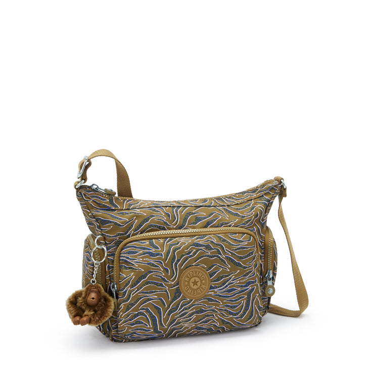 KIPLING Medium crossbody Female Undersea Leaves Gabb S I6607-1PR