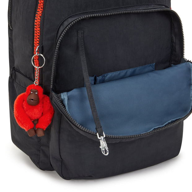 KIPLING Large backpack (with laptop compartment) Unisex Iron Letter Fun Seoul Lap  -  I6658-LM8