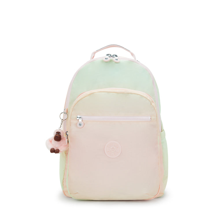 KIPLING Large backpack (with laptop compartment) Female Gradient Dream Seoul Lap