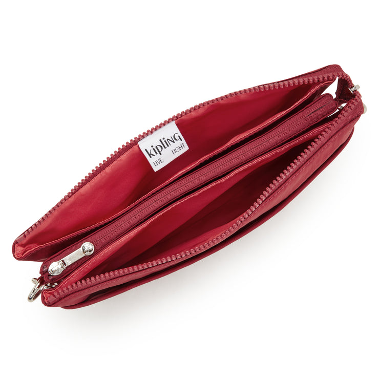 KIPLING Medium crossbody (with removable strap) Female Red Red Wine Riri L I6679-6SE