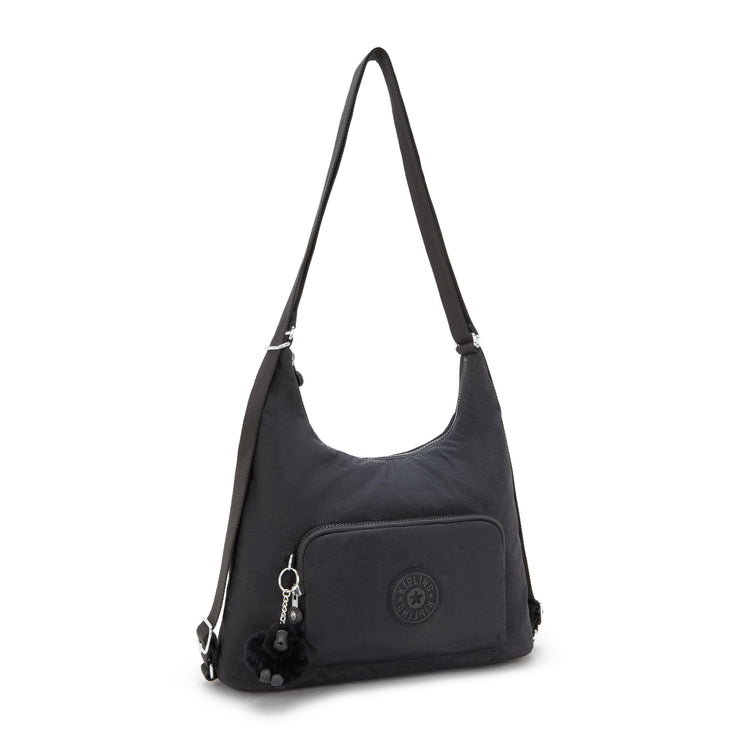 KIPLING Medium shoulderbag (convertible to backpack) Female Black Noir Yenna I6721-P39