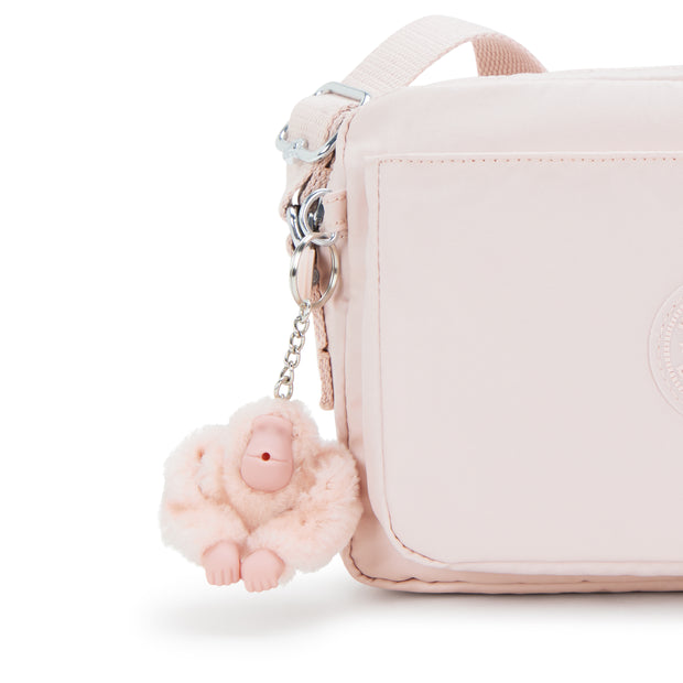 KIPLING Medium crossbody Female Pink Shine Abanu M I6831-3DZ