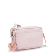 KIPLING Medium crossbody Female Pink Shine Abanu M I6831-3DZ