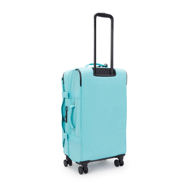 Kipling Medium Wheeled Luggage Female Deepest Aqua Spontaneous M  -  I6918-T6E