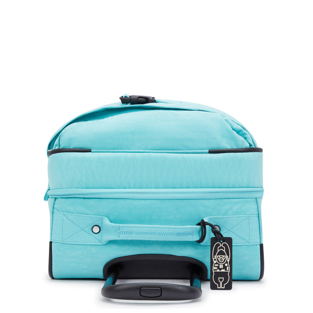 Kipling Medium Wheeled Luggage Female Deepest Aqua Spontaneous M  -  I6918-T6E