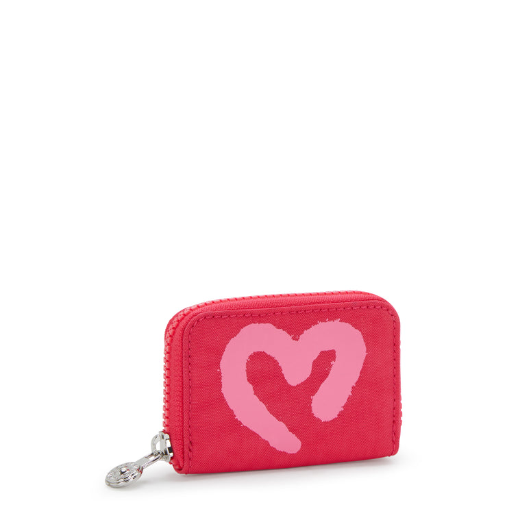 KIPLING Small wallet Female Love Heart Cash Buddy I6929-3SV