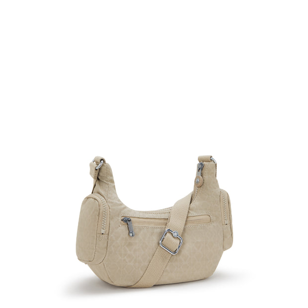 KIPLING Small crossbody Female Sign Beige Emb Rikka Mini I7005-96A