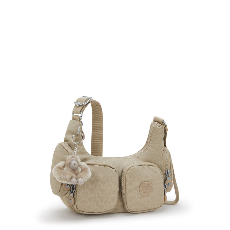 KIPLING Small crossbody Female Sign Beige Emb Rikka Mini I7005-96A