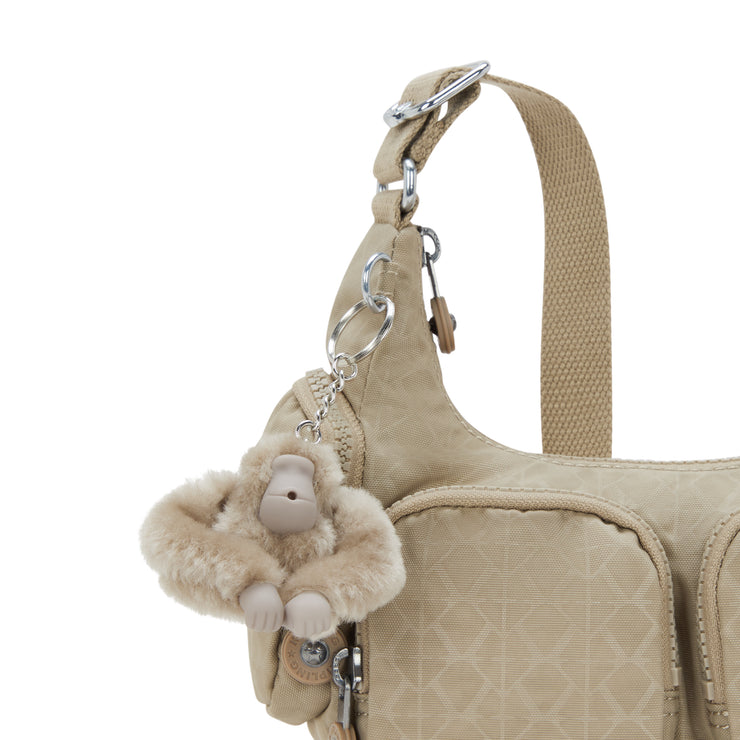 KIPLING Small crossbody Female Sign Beige Emb Rikka Mini I7005-96A