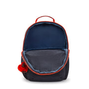 KIPLING Large Backpack with Separate Laptop Compartment Unisex Iron Bold Zip Bold Seoul Lap