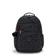 KIPLING Large Backpack Unisex Magical Black Seoul I7066-9HP