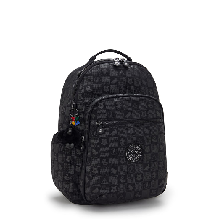 KIPLING Large Backpack Unisex Magical Black Seoul I7066-9HP