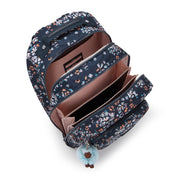 KIPLING Large backpack (with laptop protection) Female Flower Field Class Room I7090-5GB