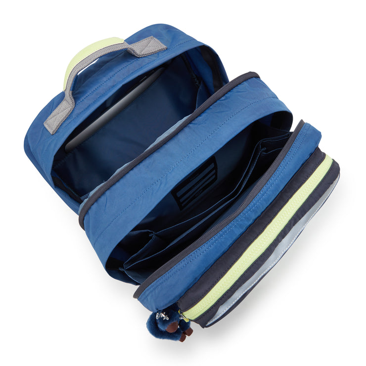 KIPLING large backpack Unisex Fantasy Blue Bl Scotty