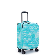 Kipling Small Cabin Size Wheeled Luggage Female Aqua Pool Spontaneous S  -  I7211-5MF