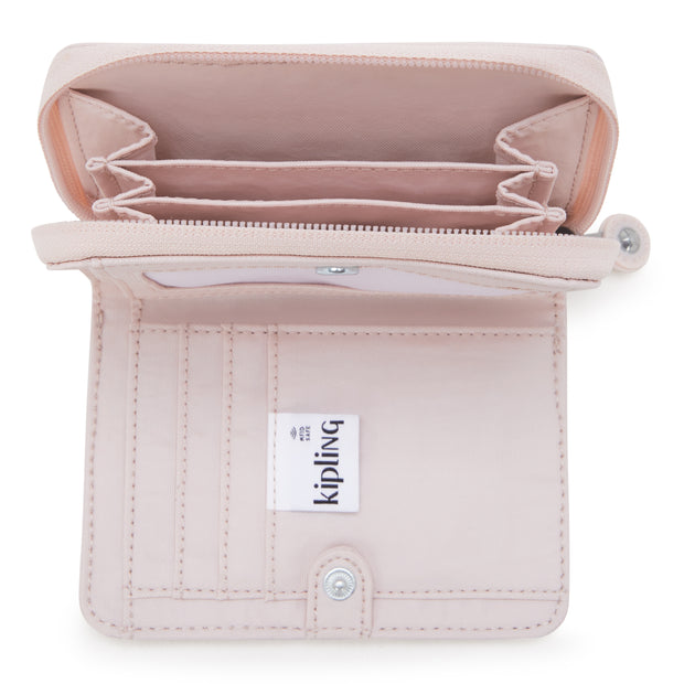 KIPLING Medium Wallet Female Pink Shine Money Love I7276-3DZ