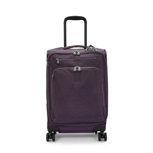 KIPLING Small cabin size spinner Female Ultimate Plum New Youri Spin S I7504-67U