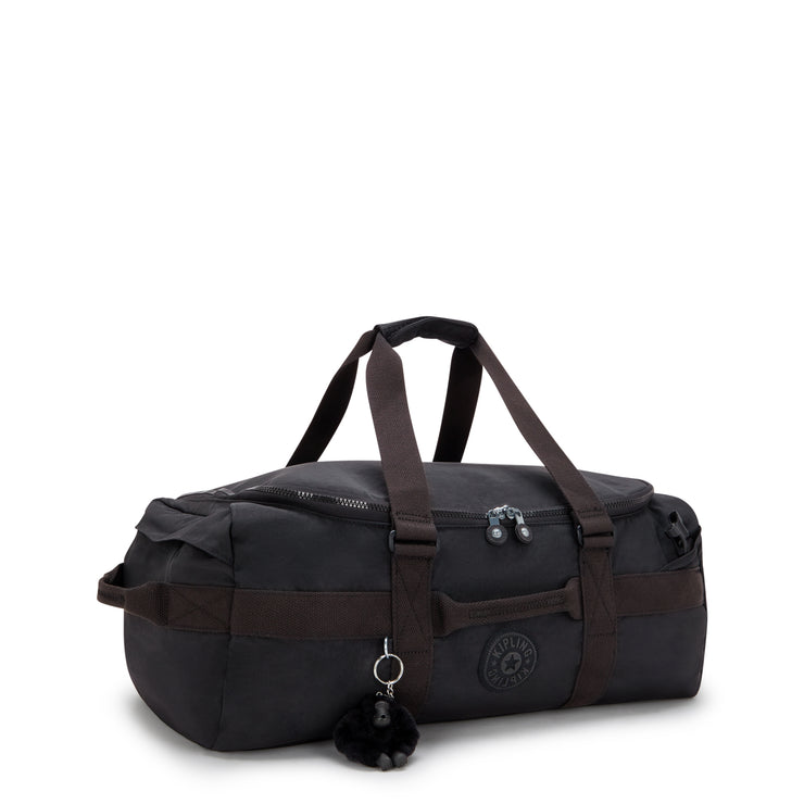 Kipling Small Weekender (Convertable To Backpack) Unisex Black Noir Jonis S  -  I7712-P39