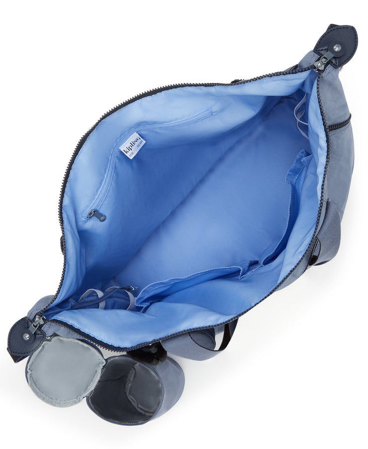 KIPLING Large babybag (with changing mat) Unisex Blue Lover Art M Baby Bag I7793-56V