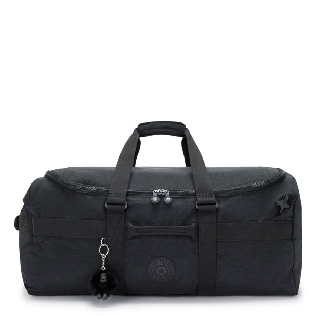 KIPLING Mediam weekender (convertable to backpack) Unisex Black Noir Jonis M  -  I7893-P39