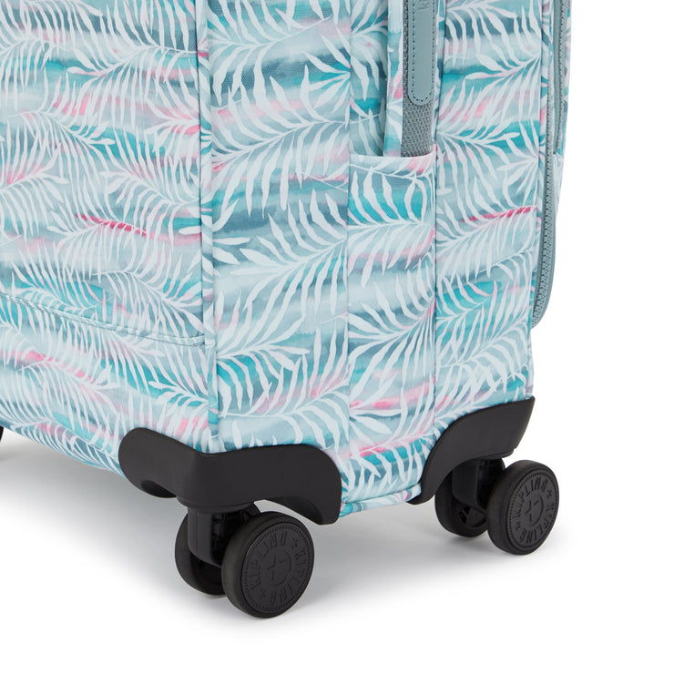 KIPLING Small wheeled luggage Female Palmtree Leaves New Youri Spin S I7916-3QN