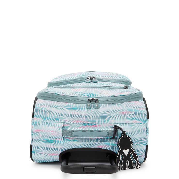 KIPLING Small wheeled luggage Female Palmtree Leaves New Youri Spin S I7916-3QN