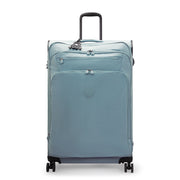 KIPLING Large expandable wheeled luggage Unisex Relaxed Grey New Youri Spin L I7930-3NL