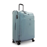 KIPLING Large expandable wheeled luggage Unisex Relaxed Grey New Youri Spin L I7930-3NL