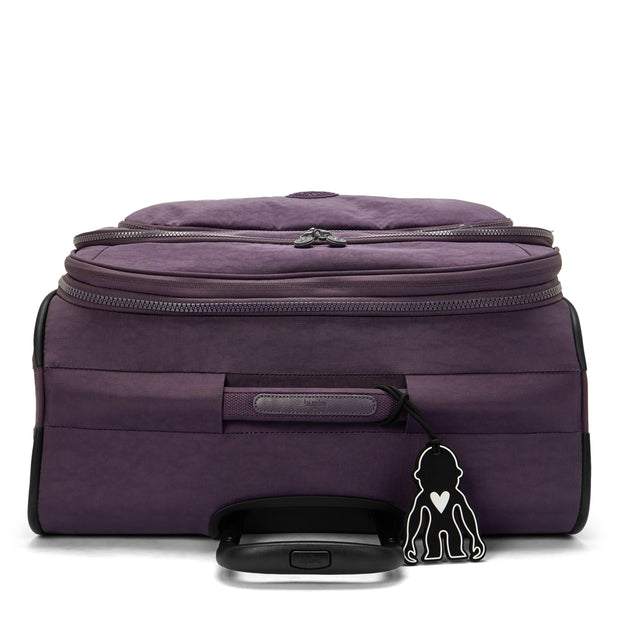 KIPLING Large expandable spinner Female Ultimate Plum New Youri Spin L I7930-67U