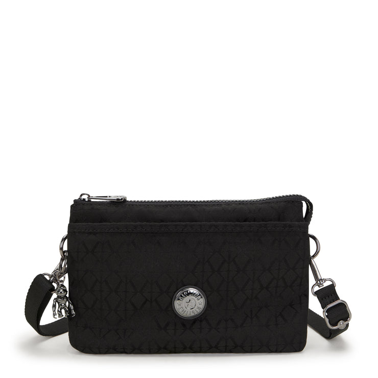 KIPLING Small crossbody (with removable shoulderstrap) Female Black Sign Jq Riri I7967-Y12