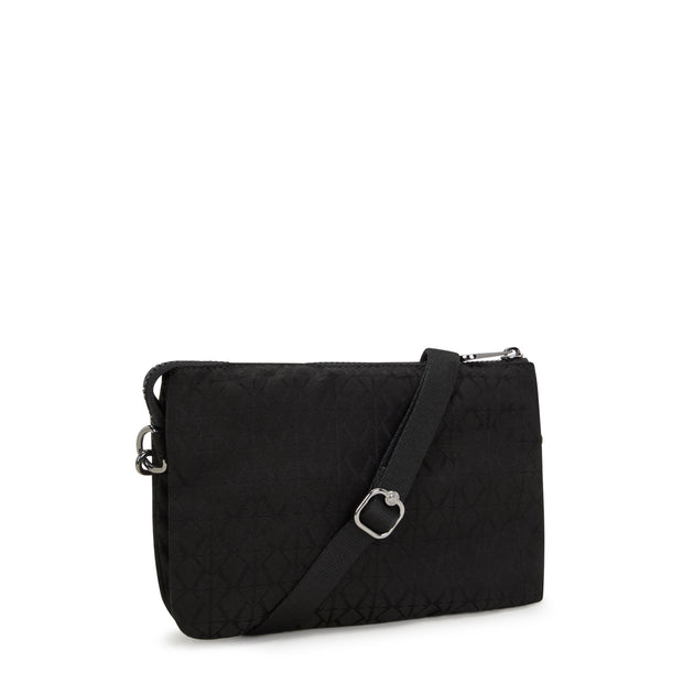 KIPLING Small crossbody (with removable shoulderstrap) Female Black Sign Jq Riri I7967-Y12