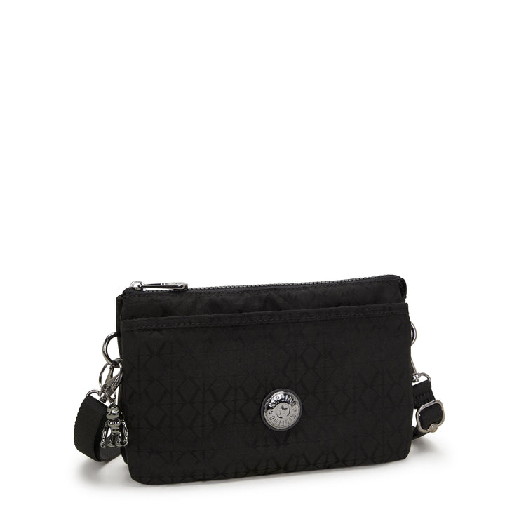 KIPLING Small crossbody (with removable shoulderstrap) Female Black Sign Jq Riri I7967-Y12