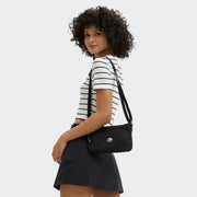 KIPLING Small crossbody (with removable shoulderstrap) Female Black Sign Jq Riri I7967-Y12