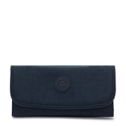 KIPLING Large Wallet Female Blue Bleu 2 Money Land