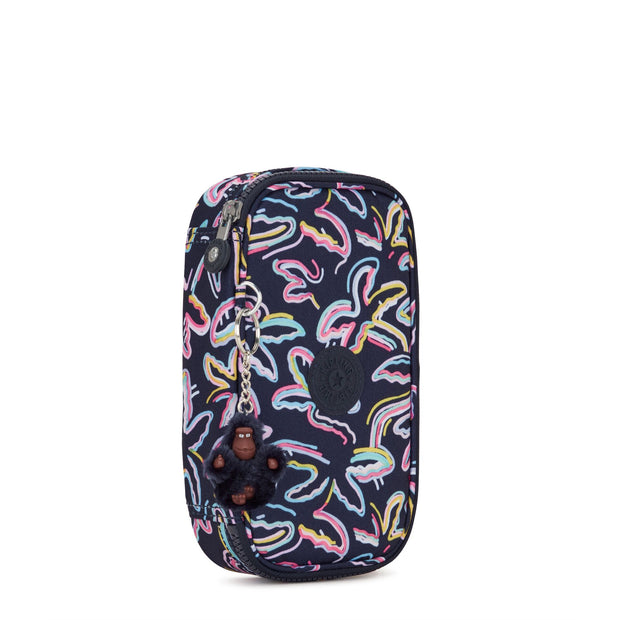 Kipling Medium Pencase Holds Up To 50 Pens Female Palm Fiesta Print 50 Pens  -  I3707-3MC