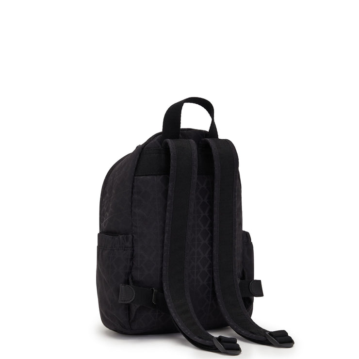 KIPLING Small Backpack Female Signature Blk Q Delia Mini  -  I4563-M34