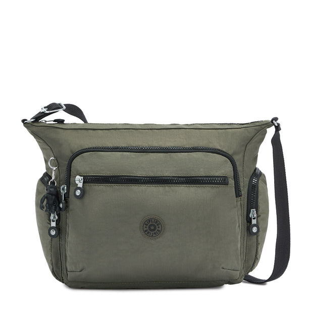 KIPLING Medium Crossbody Female Green Moss Gabbie