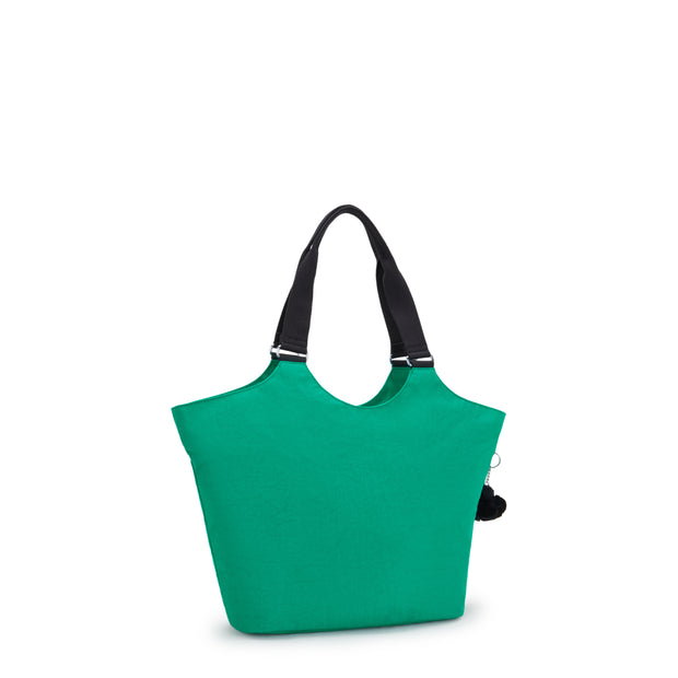 KIPLING Medium Tote with Zipped Closure Female Rapid Green New Cicely  -  I2888-AG4