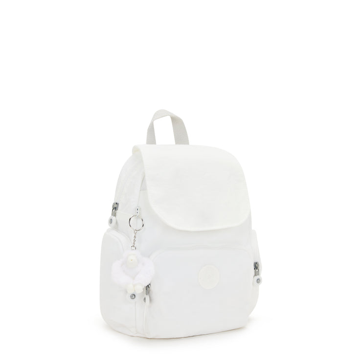 KIPLING Mini Backpack with Adjustable Straps Female Pure Alabaster City Zip Mini  -  I6046-6KH